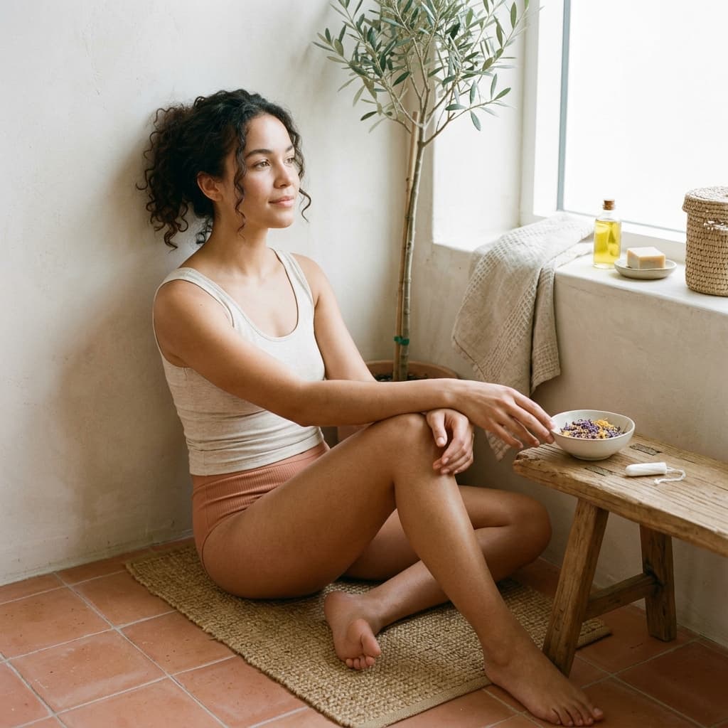 The 'Swampy' Feeling: Why Your Skin Deserves Air During Your Period